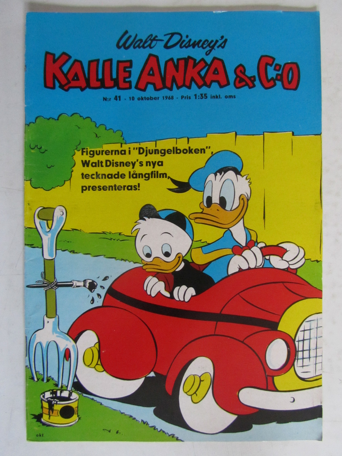 Kalle Anka 1968 41 Vg+