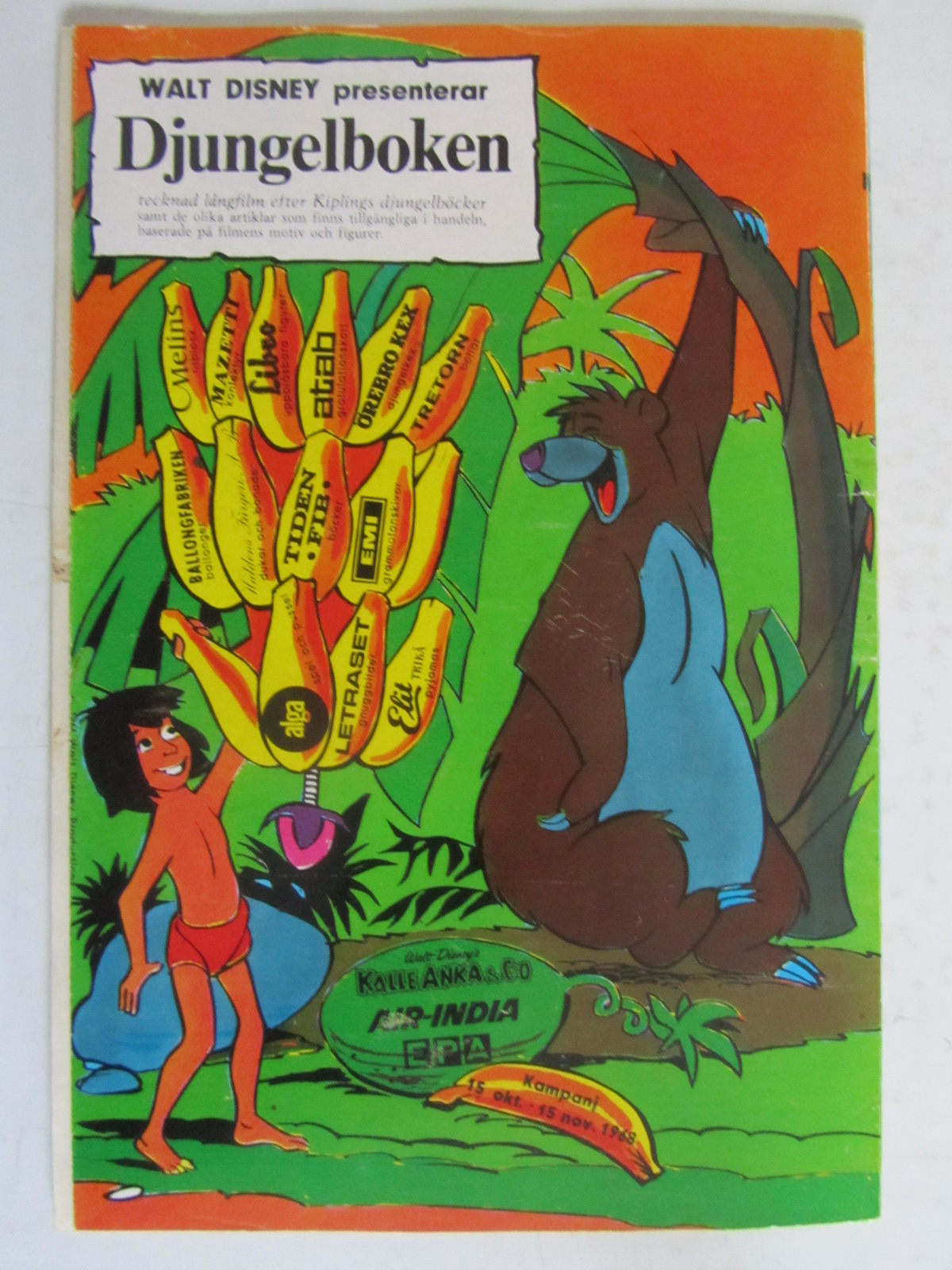 Kalle Anka 1968 41 Vg+ - 2