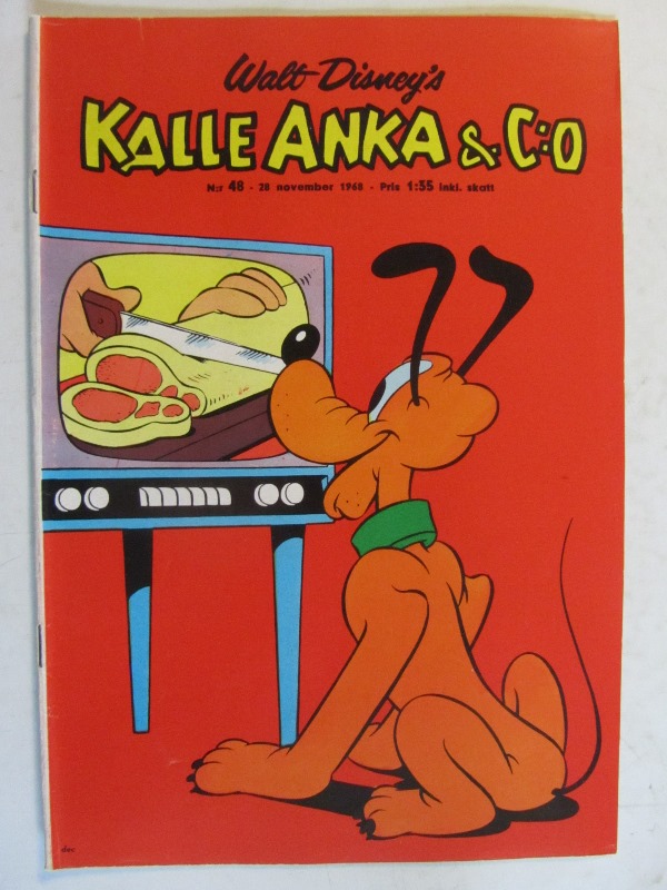 Kalle Anka 1968 48 Vg