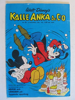 Kalle Anka 1968 52 Vg+