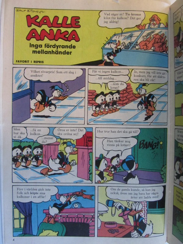 Kalle Anka 1968 52 Vg+ - 3