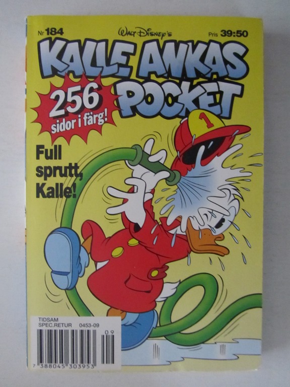 Kalle Ankas pocket 184 Full sprutt, Kalle