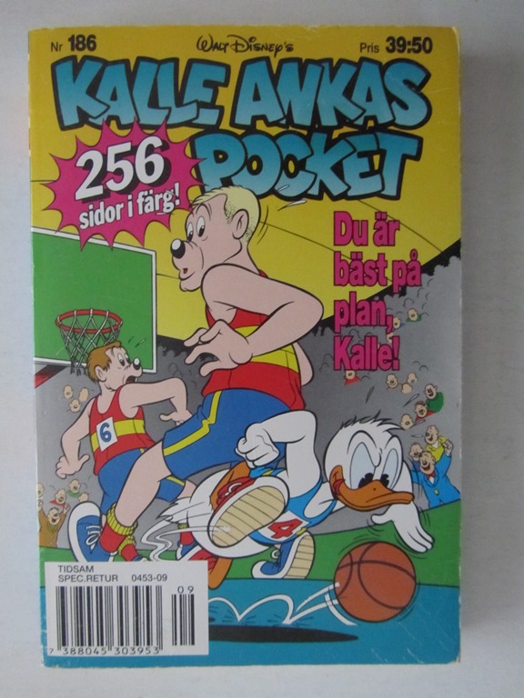 Kalle Ankas pocket 186 Du är bäst på plan, Kalle