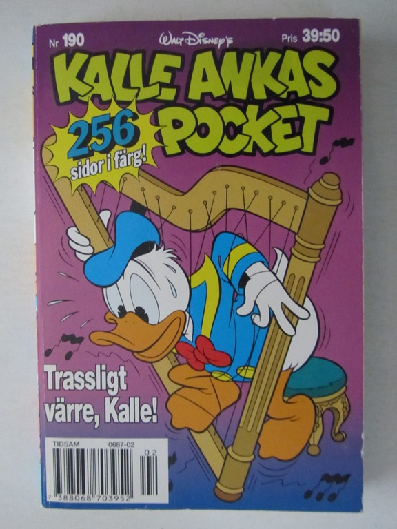 Kalle Ankas pocket 190 Trassligt värre, Kalle