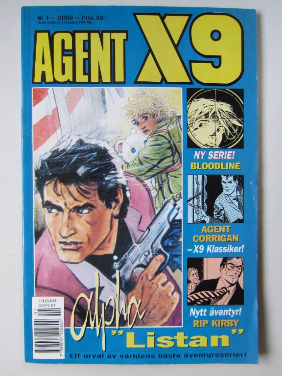 Agent X9 2000 01