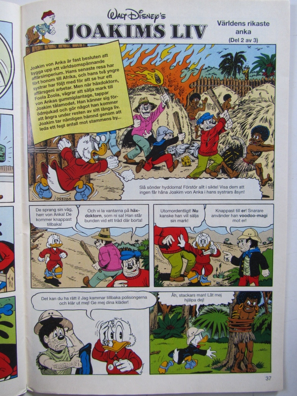 Kalle Anka & Co 1994 16 Don Rosa med bilaga - 2