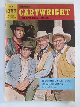 Bonanza 1962 04 Bröderna Cartwright Vg