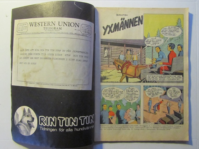 Bonanza 1964 03 Fair Bröderna Cartwright - 3