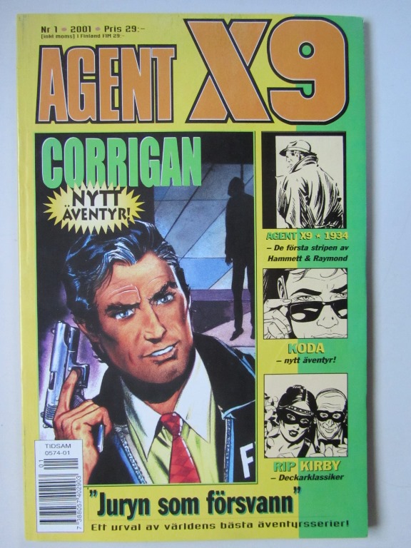 Agent X9 2001 01
