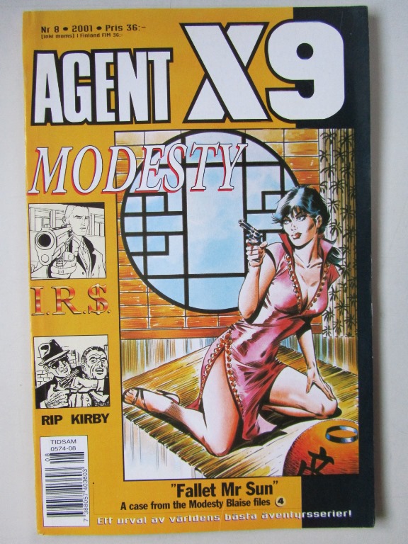 Agent X9 2001 08