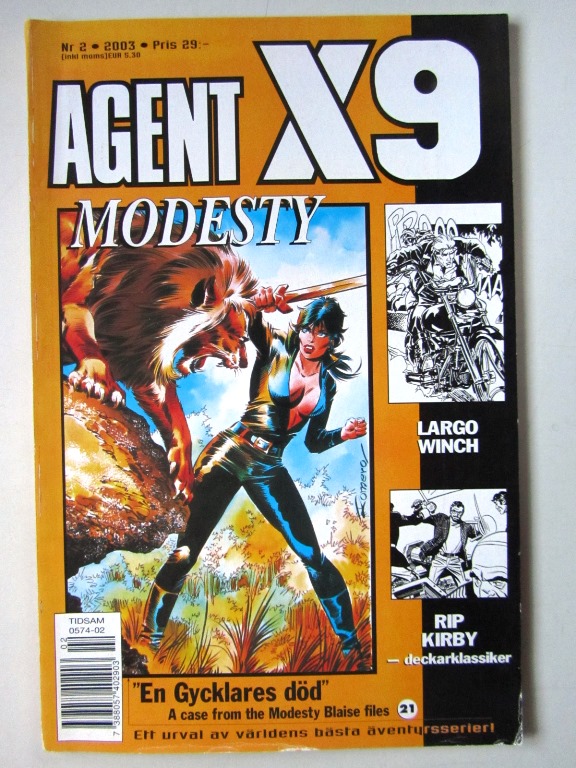 Agent X9 2003 02