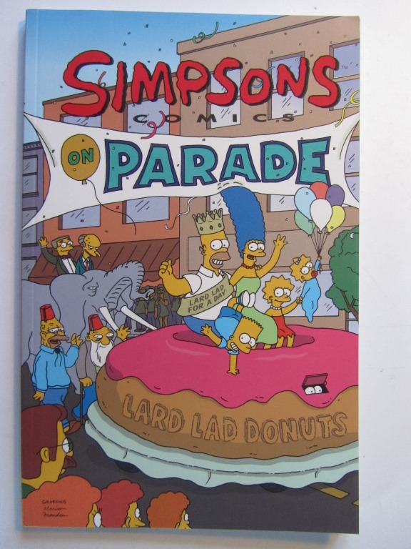 Simpsons Comics on Parade