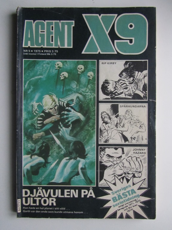 Agent X9 1975 05 Vg