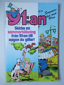 91:an 1988 13 med vykort