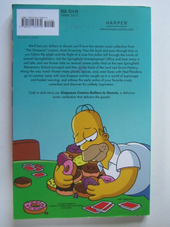 Simpsons Comics Dollars to Donuts - 2