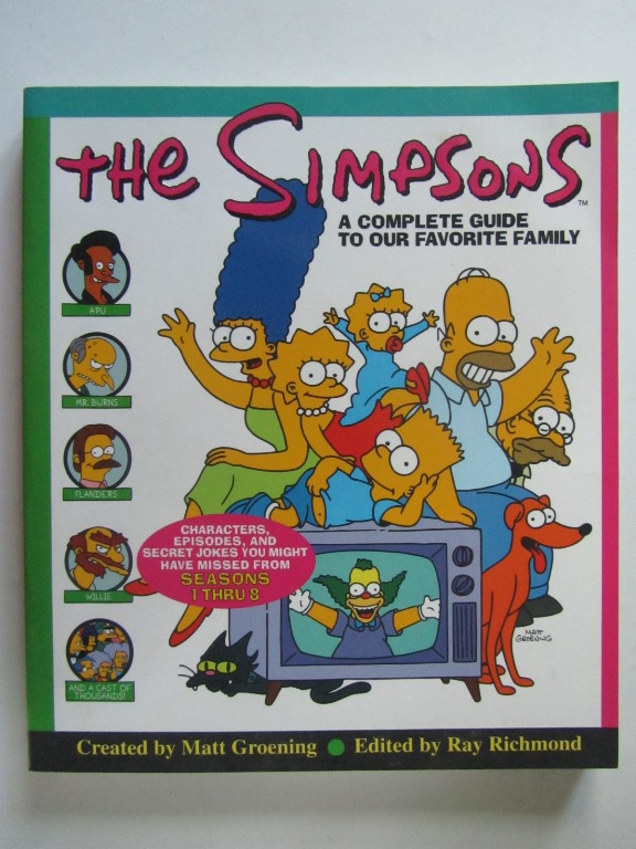 Simpsons Guide Säsong 1-8