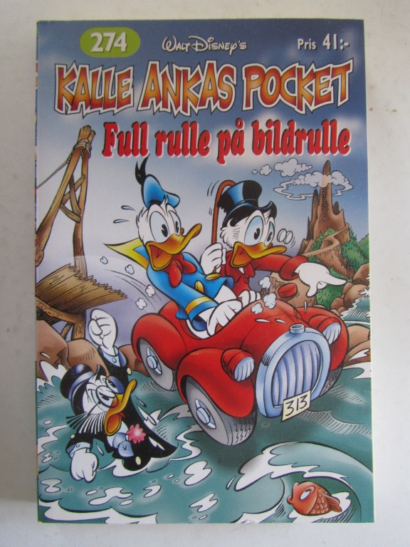 Kalle Ankas pocket 274 Full rulle på bildrulle