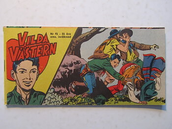 Vilda Västern 1962 45 Fn