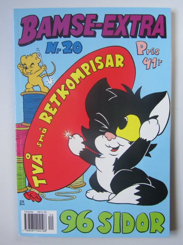 Bamse-Extra 2001 20 Två små retkompisar