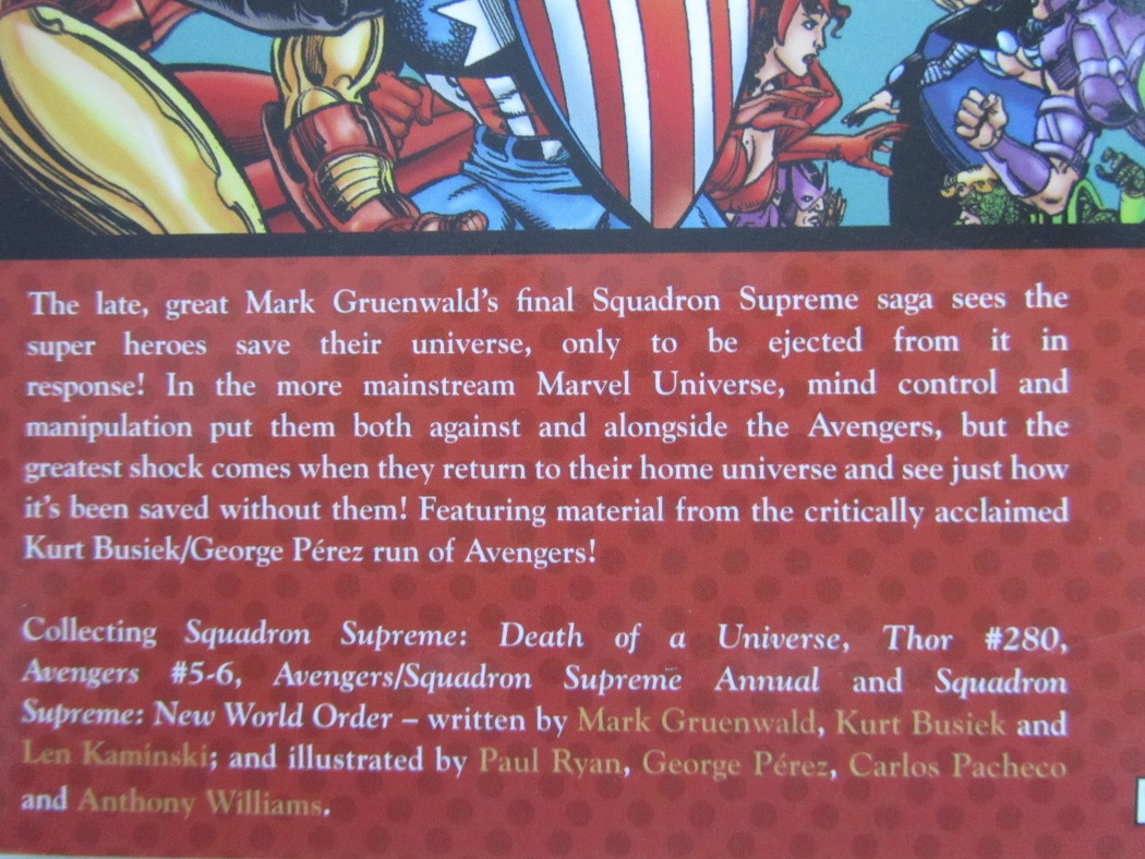 Squadron Supreme : Death of a Universe - 3
