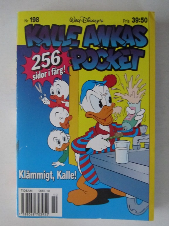 Kalle Ankas pocket 198 Klämmigt, Kalle