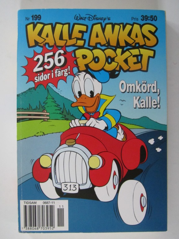 Kalle Ankas pocket 199 Omkörd, Kalle