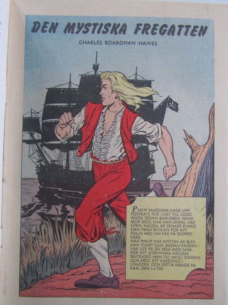 Illustrerade Klassiker 054 Den mystiska fregatten 1:a uppl. Vg - 3