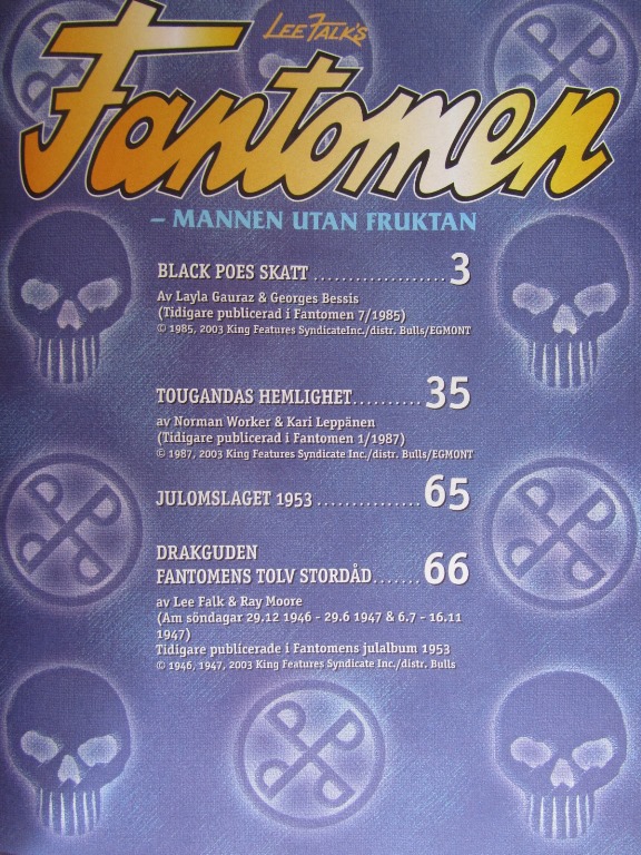 Fantomen julalbum 2003 - 2