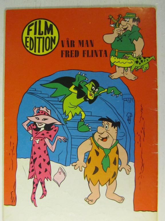 Vår man Fred Flinta Film Edition 1966 Vg - 2