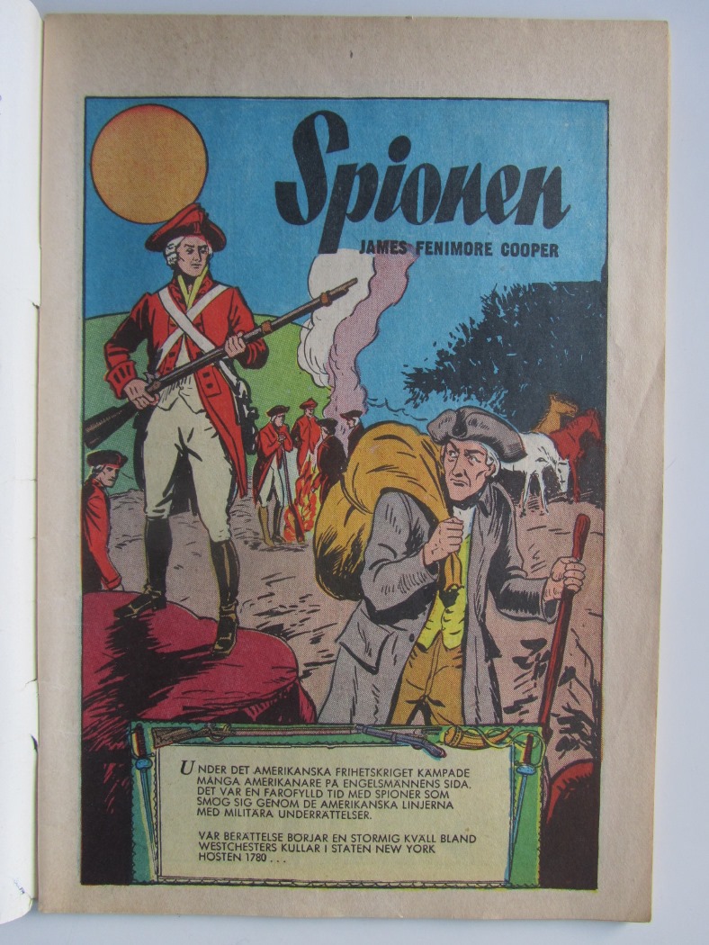 Illustrerade Klassiker 058 Spionen 1:a uppl. Good - 3