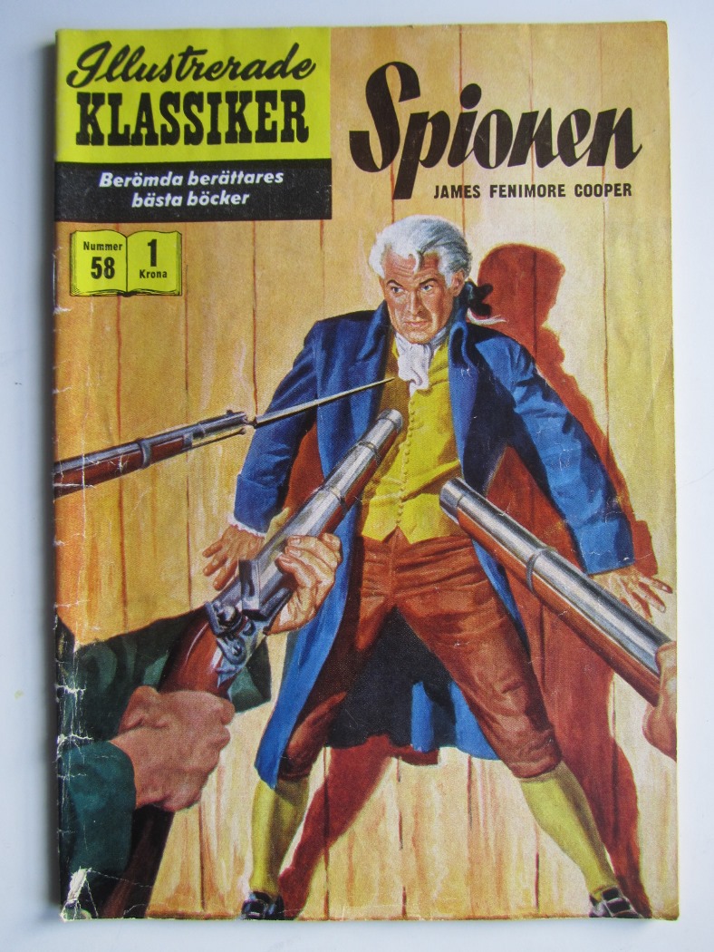 Illustrerade Klassiker 058 Spionen 1:a uppl. Good