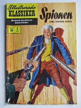 Illustrerade Klassiker 058 Spionen 1:a uppl. Good