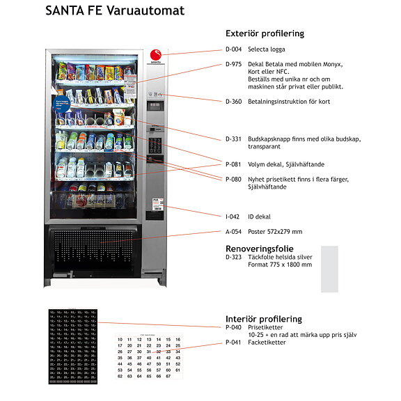 Renoveringsfolie Santa Fe