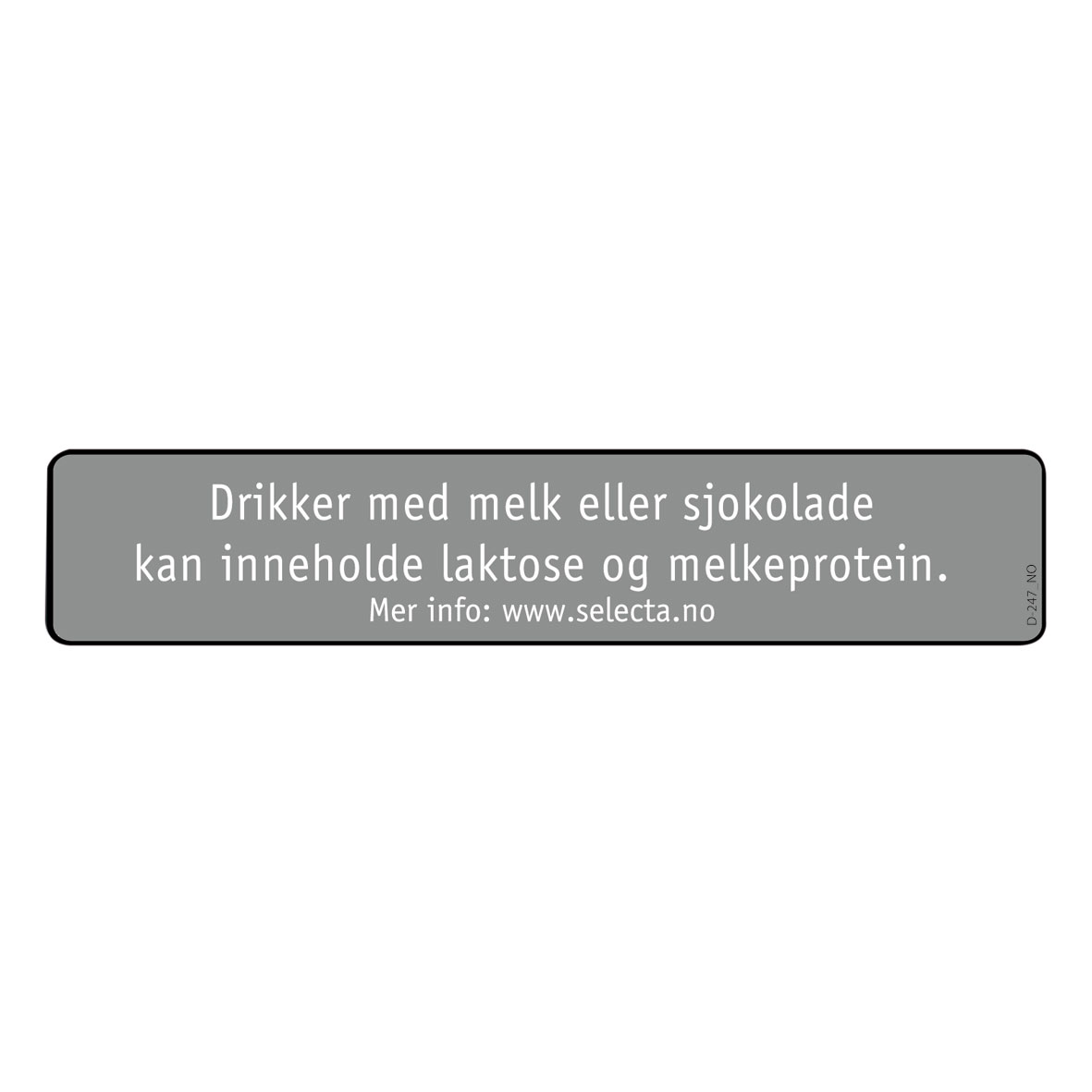 Allergi dekaler stor.