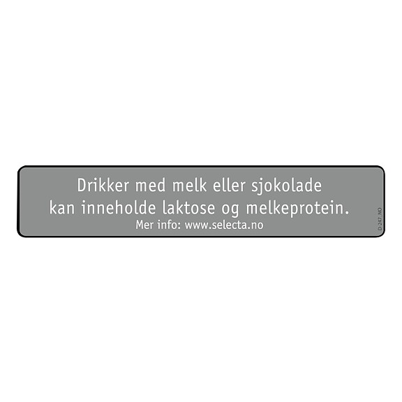 Allergi dekaler stor.