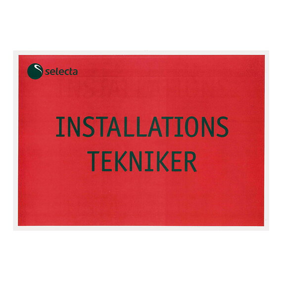 Installations tekniker kuvert C4