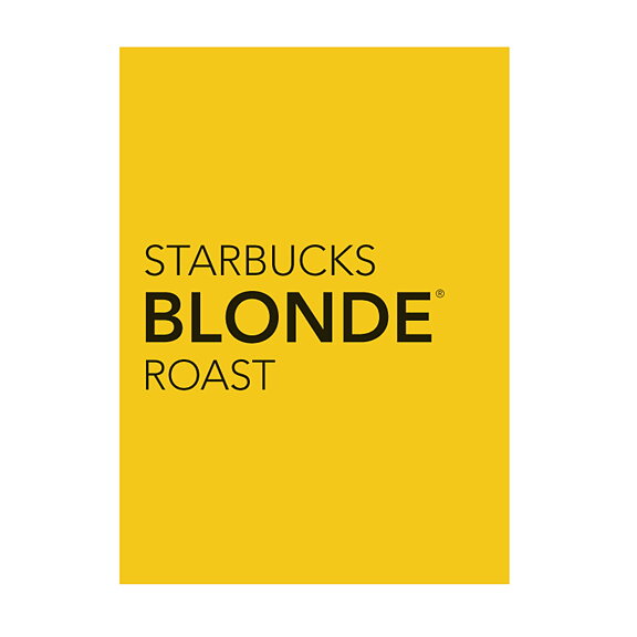 Kanisterdekal Starbucks Blonde Roast
