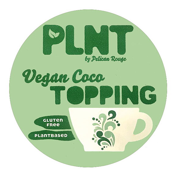Dekal Vegan Coco Topping 74 mm i diam.