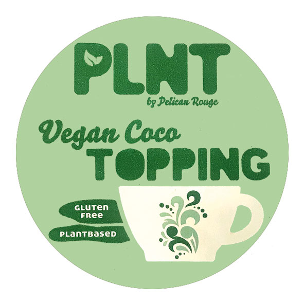 Dekal Vegan Coco Topping 45 mm i diam.