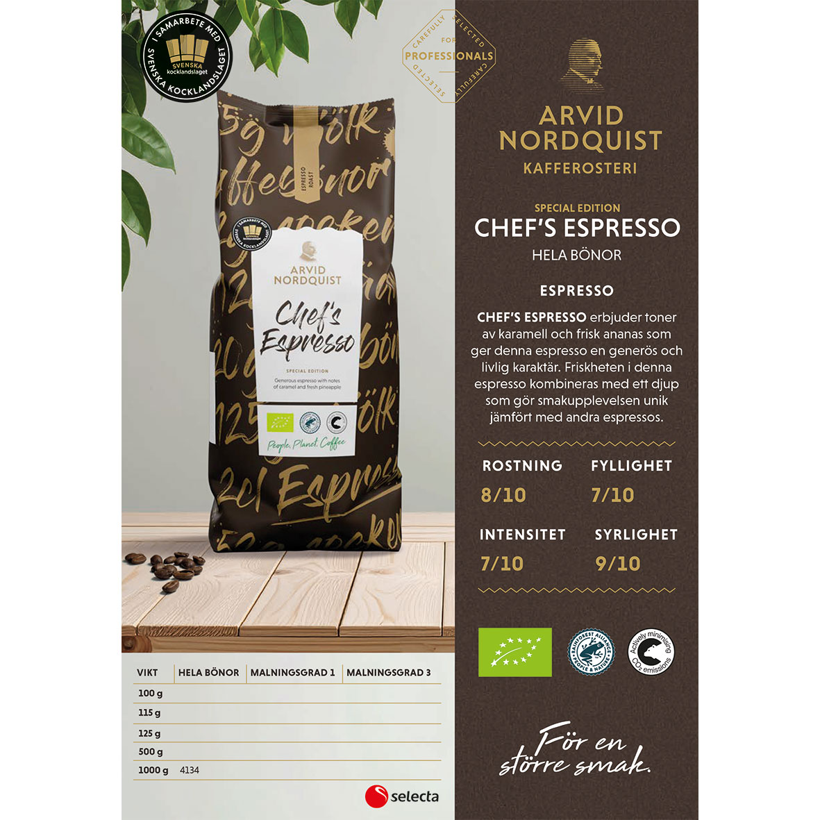 CHEF'S ESPRESSO A4