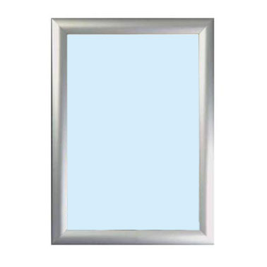 Tavelram 70 x 100 cm i silver