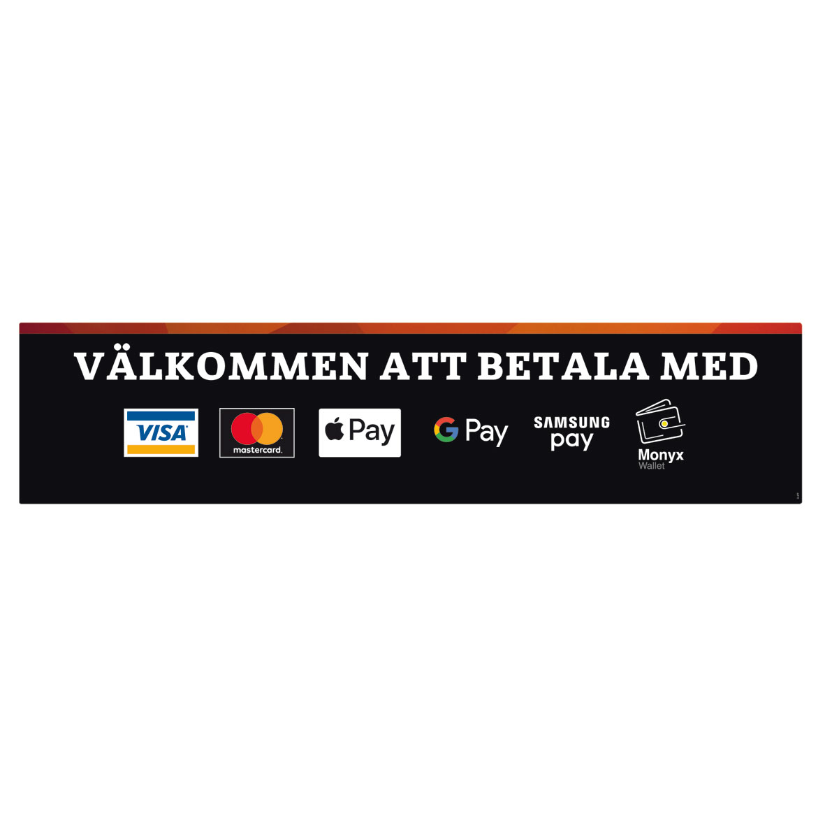 Nedre poster Nayax utan touchskärm.