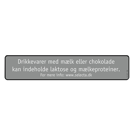 Allergi dekal stor.