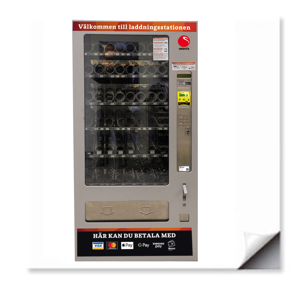 MC 640 Nayax utan touchskärm