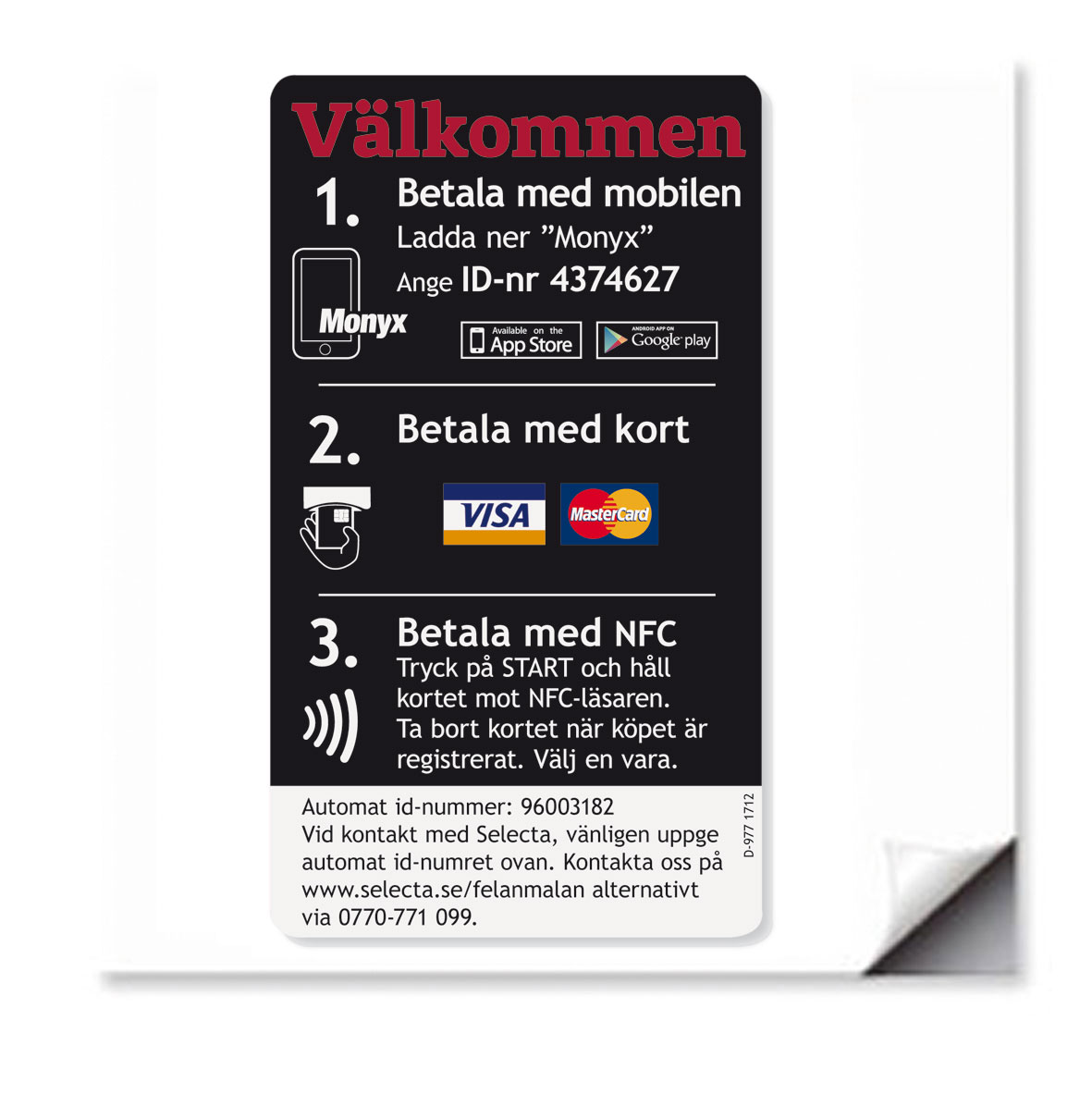 Betalningsinstruktioner