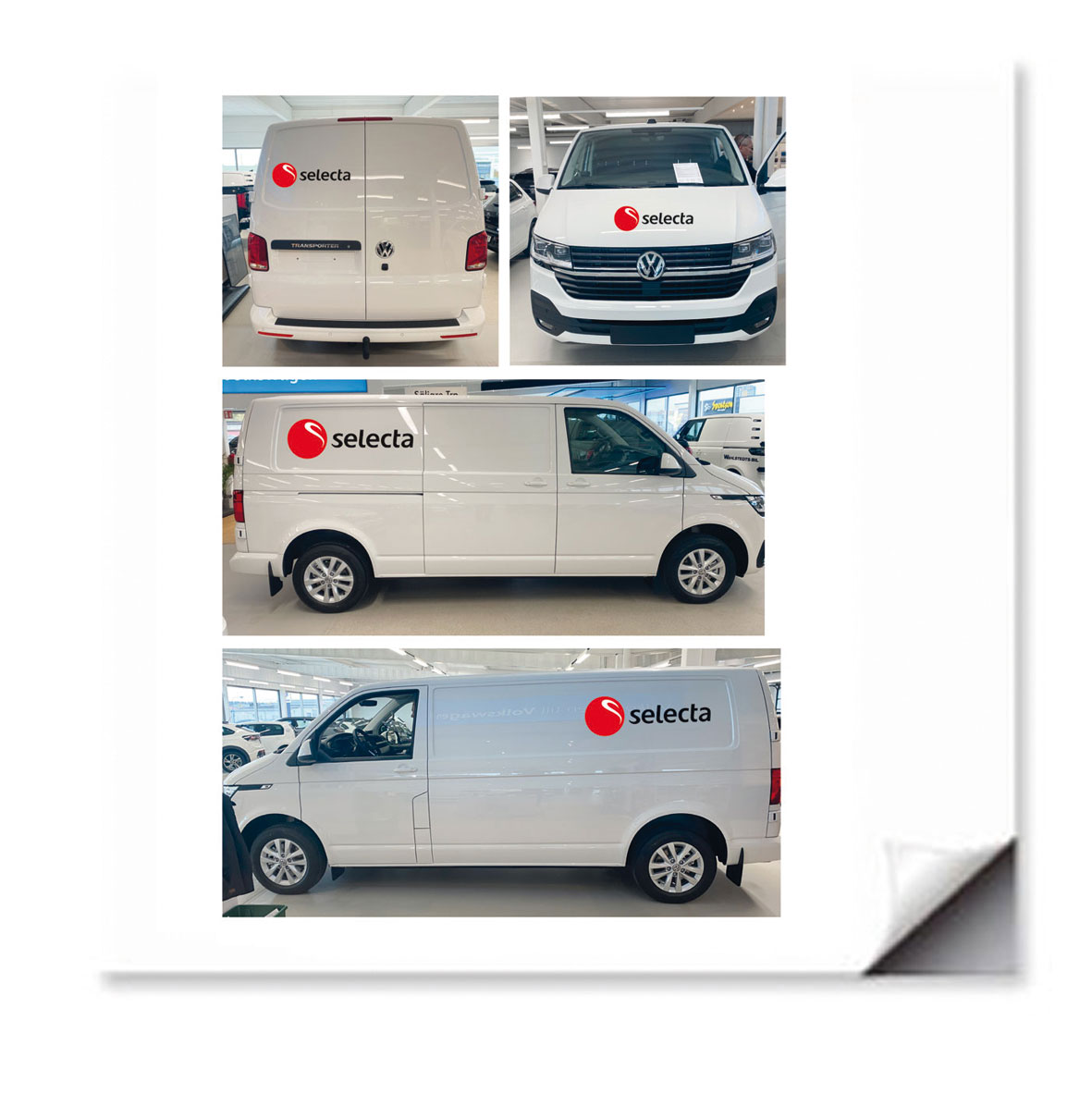 Bildekor komplett VW Transporter