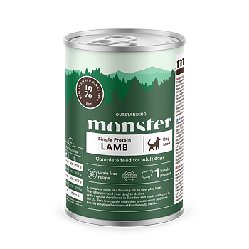 Monster Burk  Single Protein Lamb 400g
