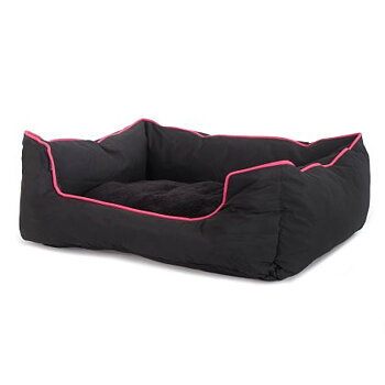 Bädd Buddy rektangulär Svart/Cerise