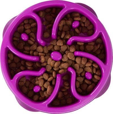  MATSKÅL FUN FEEDER SLO-BOWL Lila  Small - 2