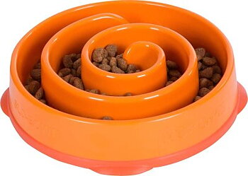  MATSKÅL FUN FEEDER SLO-BOWL Orange Small